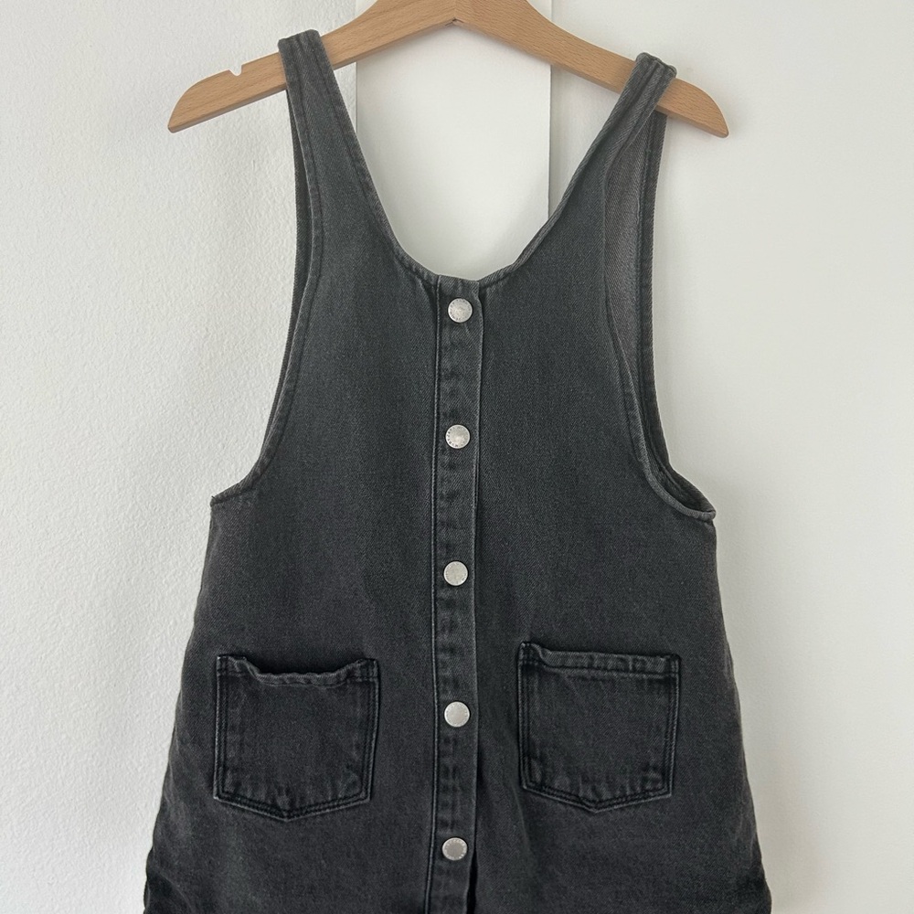Zara Girls Black Denim dress